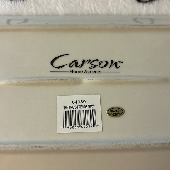 Brown & Ivory Friends plate with easel - Picture 4 of 8